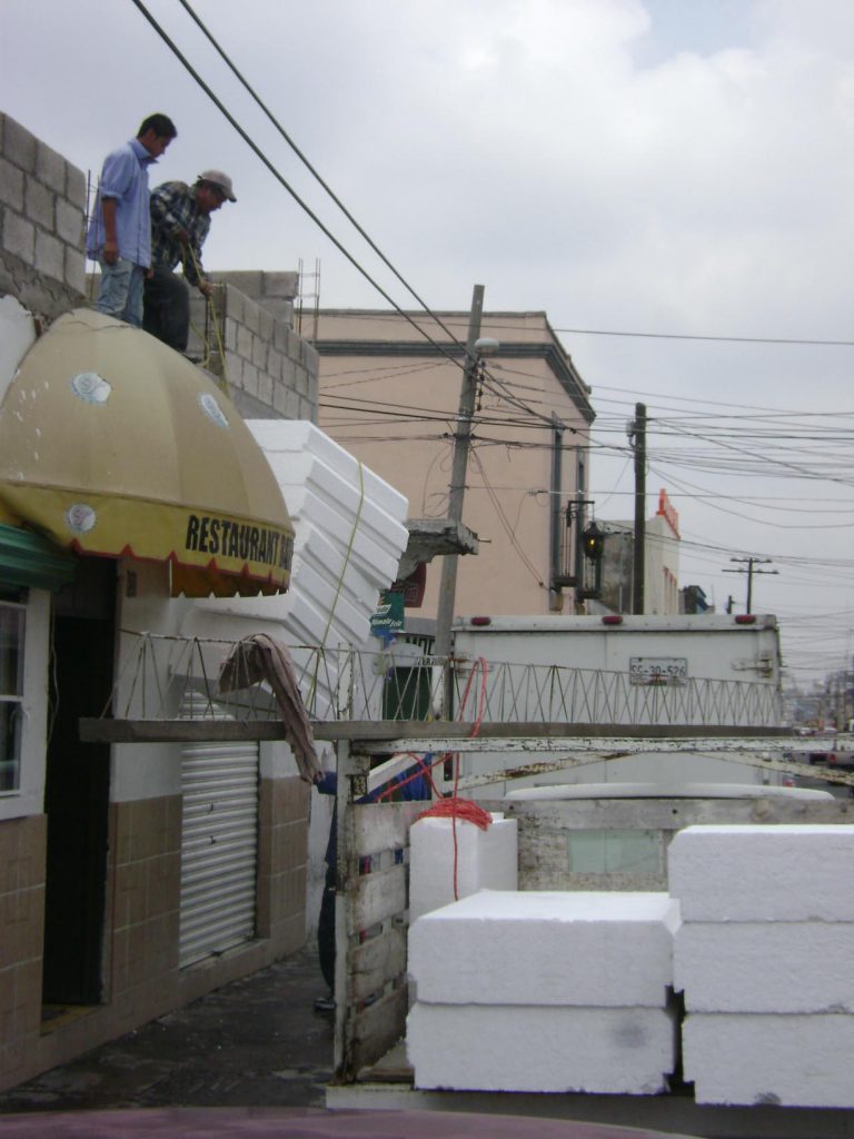 Proyecto de construcción ligera DAEMSA: Proyecto Losas Bar La Victoria