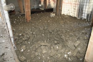 Proyecto de construcción ligera DAEMSA: Proyecto Unicel Relleno Cimentación en Baño
