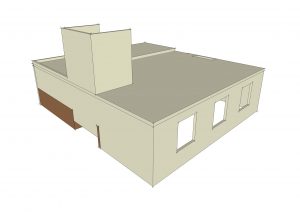 Proyecto de construcción ligera DAEMSA: Proyectos Panel W Hostal Bvld 5