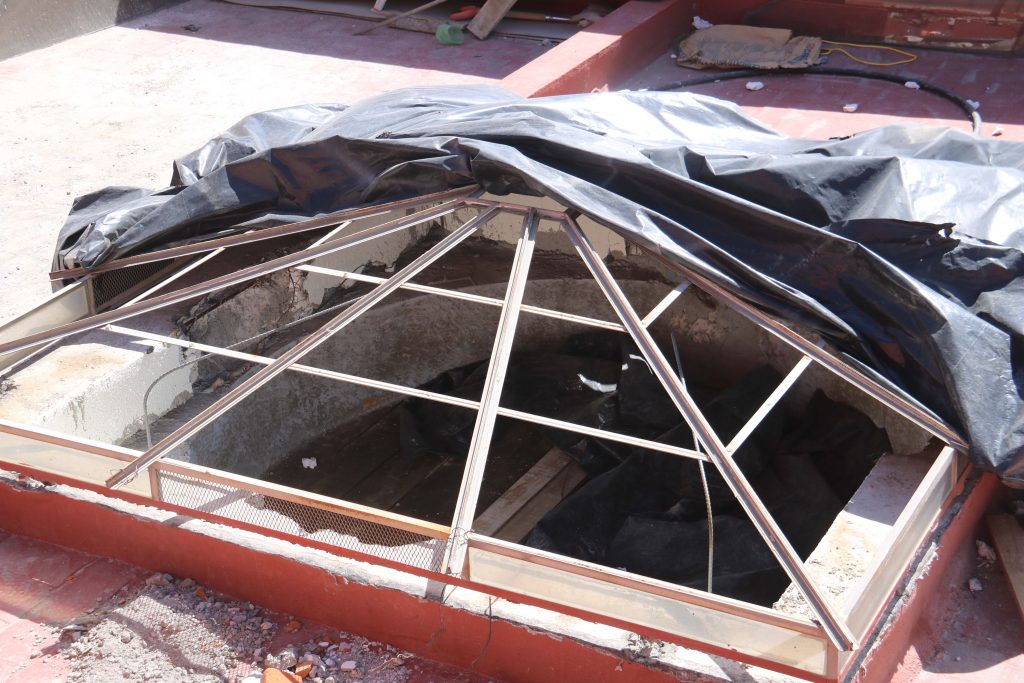 Proyecto de construcción ligera DAEMSA: Cupula Sn. Francisco Coapa
